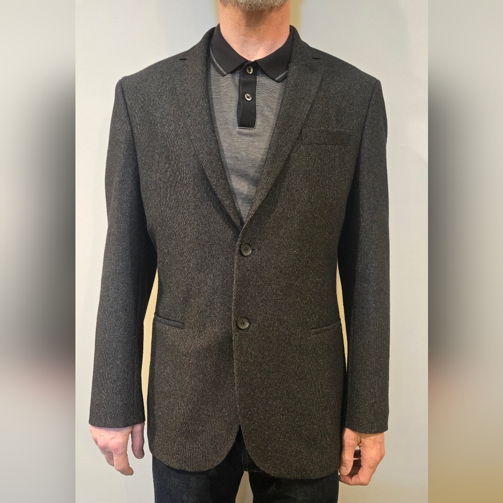 Boss Charcoal Gray Blazer